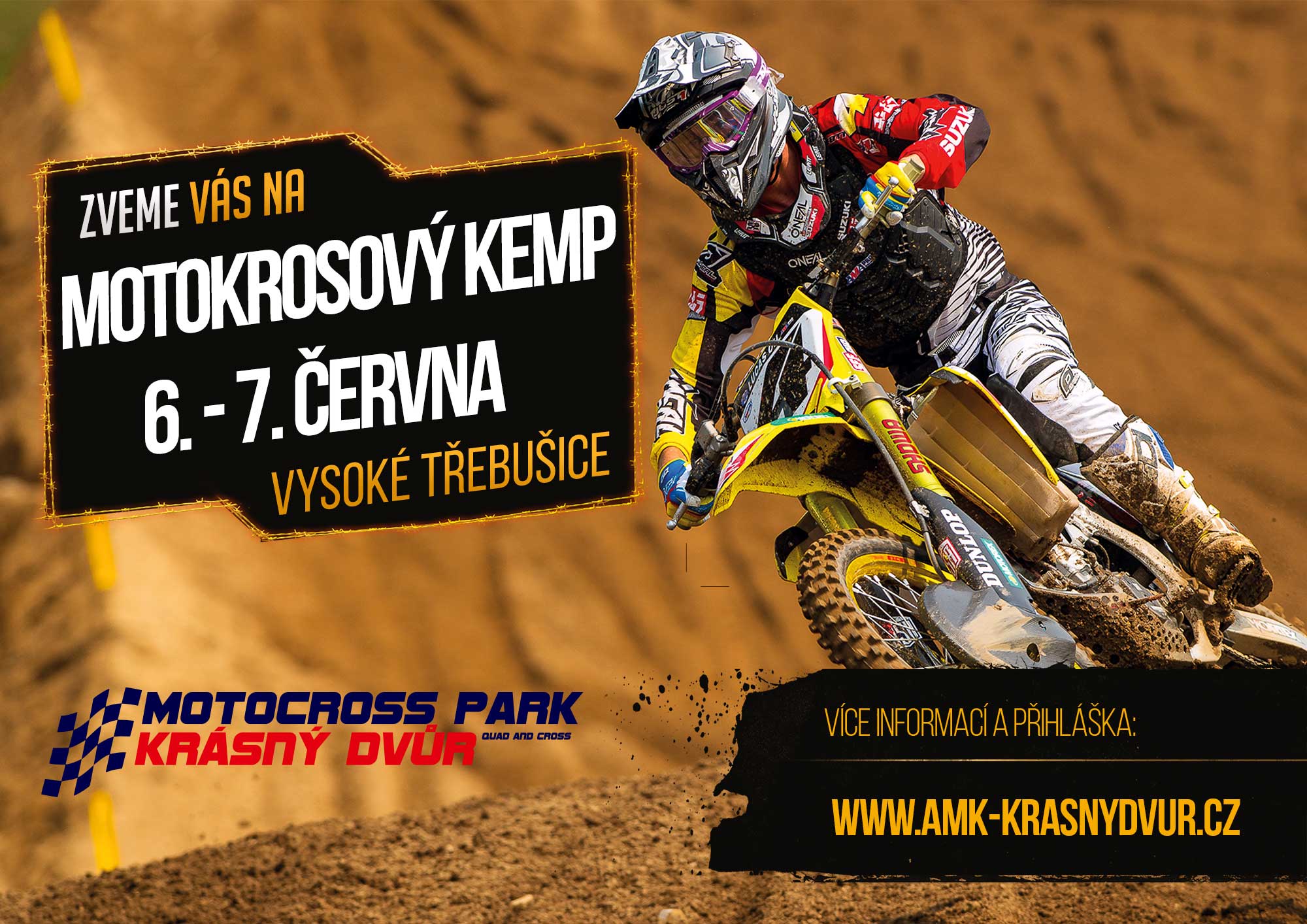 Motokrosový kemp Krásný Dvůr