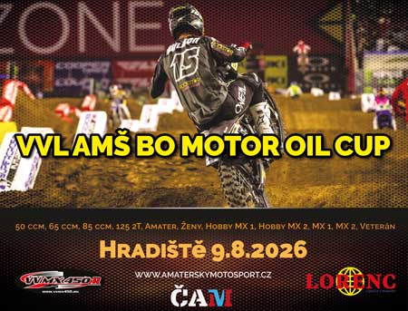 VVL AMŠ Bo-Motor oil cup Hradiště 9.8.2026